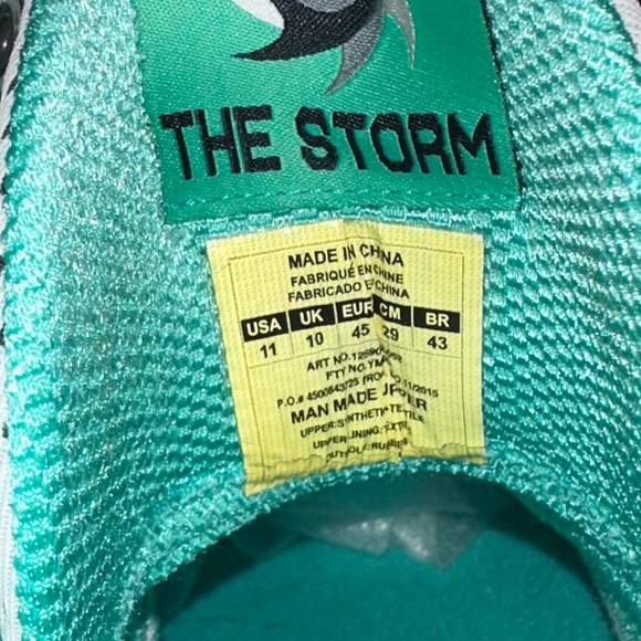 Under Armour Curry 2 “Rainmaker Graystorm” Men’s Size 11 US - Picture 7 of 8